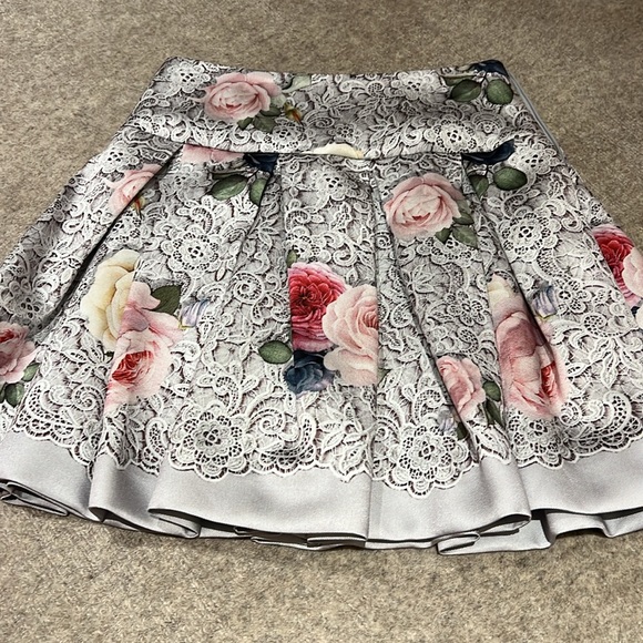 MONNALISA couture skirt size 12 (kids size) NWT - Picture 1 of 11